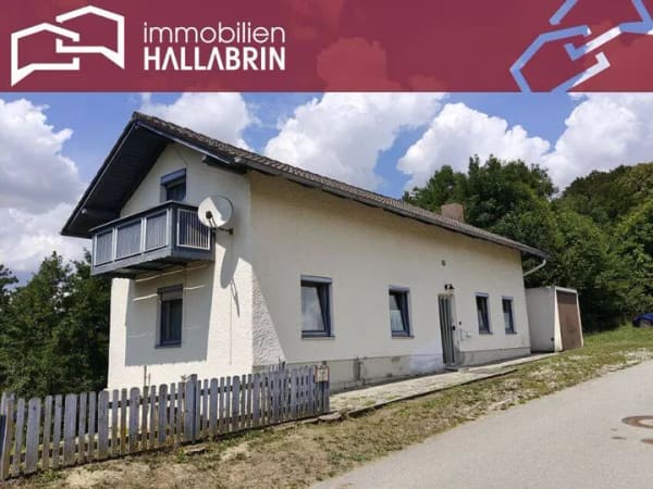 Immobilie in Bad Birnbach - kleines Wohnhaus in erhöhter ländlicher Randlage  - ideal für Singles, Paare oder kleine Familien. - Bild 0