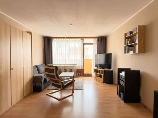 Immobilie in Bayreuth - 1-Zi.-Wohnung in Bayreuth-St. Georgen – 40 m², vermietet, barrierefrei mit Stellplatz - Bild 1