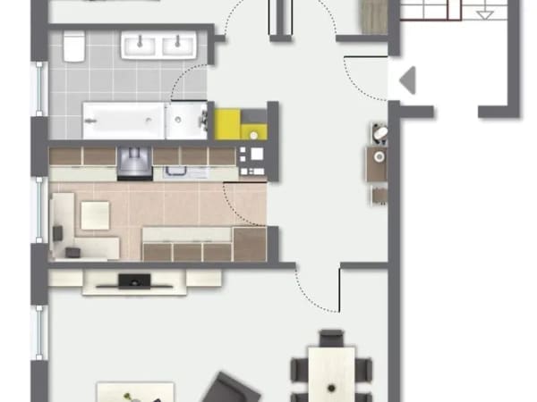 Immobilie in Bischofsheim - Wohnung in Bischofsheim - Bild 0