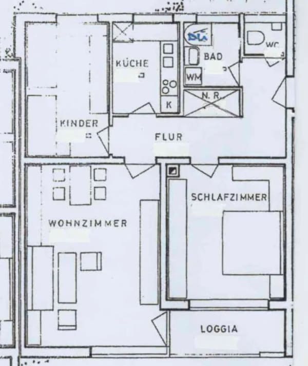 Immobilie in Regensburg - Gut geschnittene 3-Zimmer-Wohnung mit Balkon - Erbpacht - Bild 2