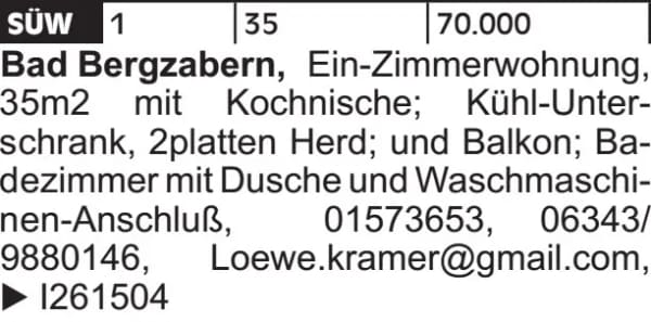 Immobilie in Bad Bergzabern - Karl Heinz Kramer - Bild 1
