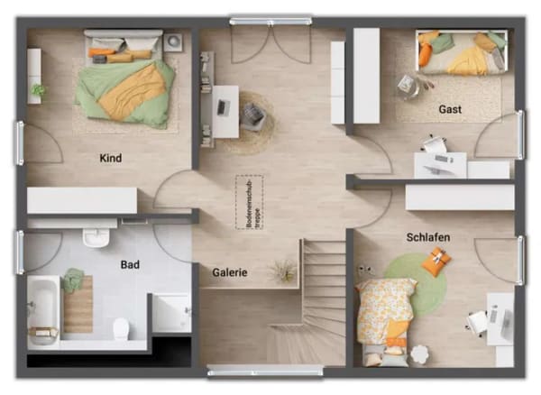Immobilie in Krüzen - Familienfreundliches Landhaus in Krüzen - Ihr Traum vom Eigenheim - Bild 4