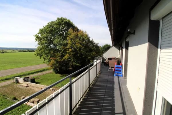 Immobilie in Herrieden - Lichtdurchflutete 4 - Zimmer Wohnung mit sonnigem Balkon - Bild 0