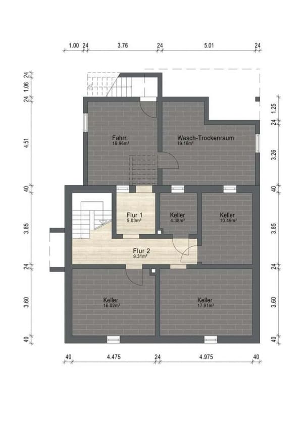 Immobilie in Bürstadt - Solide Kapitalanlage – Gepflegtes 3-Familienhaus in Bürstadt-Bobstadt - Bild 4