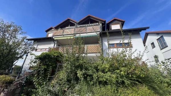 Immobilie in Langenbrettach - Gemütliche 3 Zimmer DG Wohnung mit fantastischem Ausblick - Bild 2