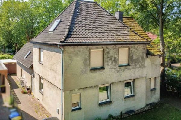 Immobilie in Bergkamen - Doppelhaushälfte mit Potenzial - Handwerkertraum in beliebter Wohnlage auf 414 qm Grundstück - Bild 0