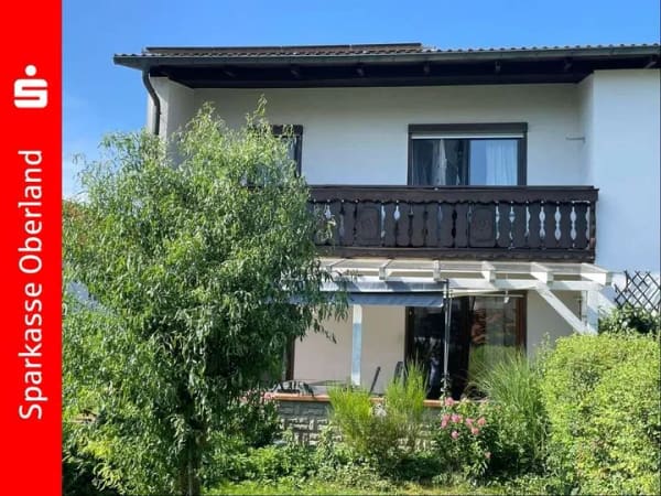 Immobilie in Weilheim in Oberbayern - Sonnige DHH in grüner Wohngebietslage - Bild 0