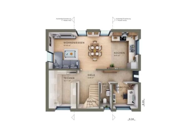Immobilie in Merdingen - Projektiertes Haus inkl. Küche und einzigartigem Grundstück - Bild 1