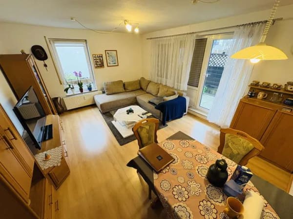 Immobilie in Bad Rappenau - 3-Zimmer-Erdgeschosswohnung mit Terrasse und Balkon in Heinsheim - Bild 1
