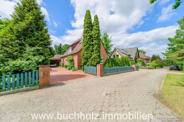 Immobilie in Hanstedt - Hanstedt - Licht, Luft und viel Grün, großzügiges Wohnen mit traumhaftem Gartenparadies - Bild 4