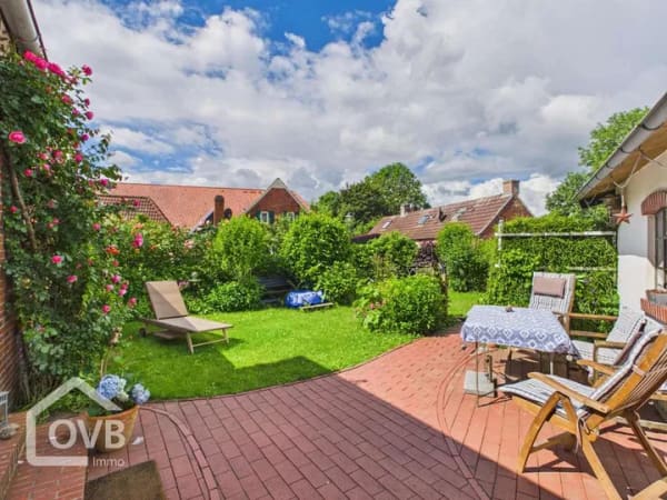 Immobilie in Krummhörn - Romantische Doppelhaushälfte in Loquard – liebevoll modernisiert & bezugsbereit - Bild 2