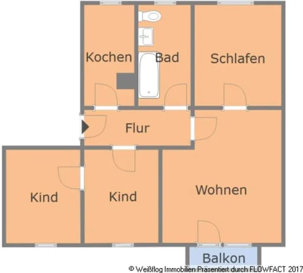 Immobilie in Großenhain - 4 Zimmerwohnung im Preuskerviertel - Bild 1