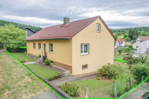 Immobilie in Groß-Umstadt - DIETZ: Gepflegter Bungalow mit Garten, Garage und Keller in herrlicher Lage von Wiebelsbach! - Bild 2
