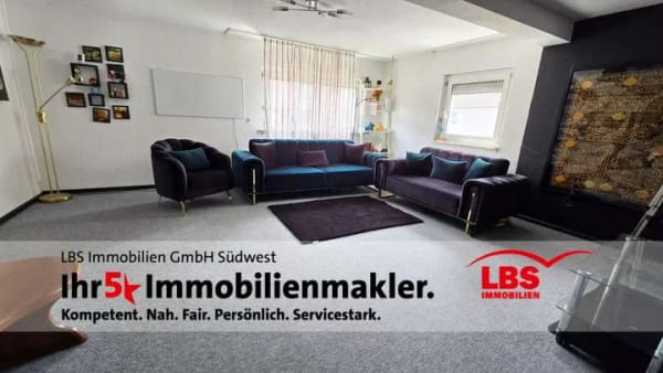 Immobilie in Gaggenau - Wohnqualität auf mehreren Ebenen – mit Sauna und Schwarzwaldblick - Bild 1