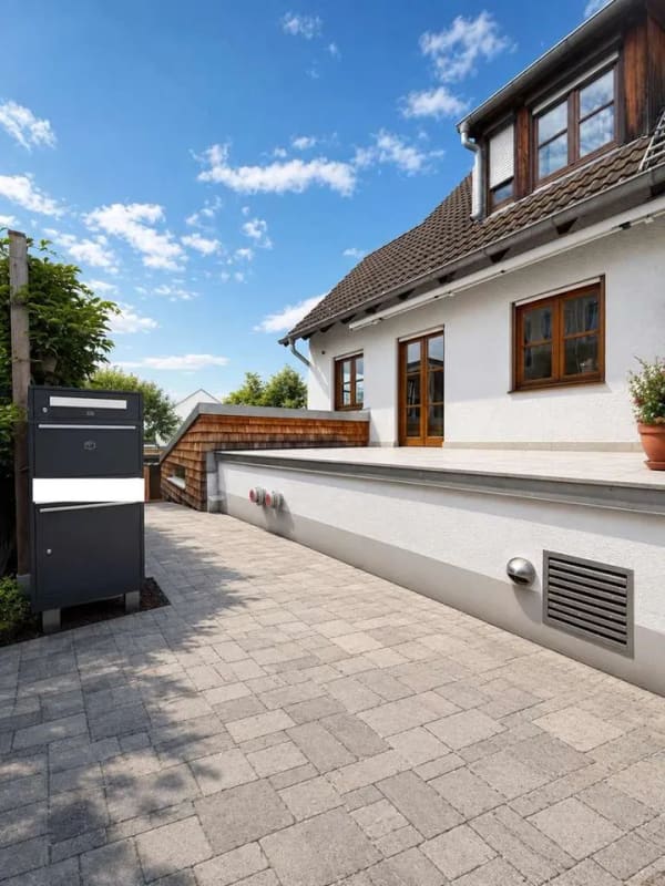 Immobilie in Markt Indersdorf - Markt Indersdorf:  Doppelhaushälfte mit zwei sonnigen, großen Terrassen, Stellpl und Kaminofen - Bild 2