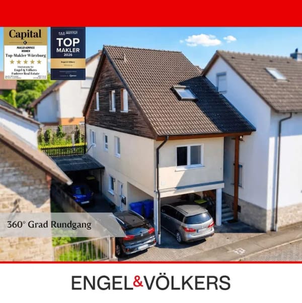 Immobilie in Rimpar - Wo Familienzeit zum Erlebnis wird – mit Heimkino in ruhiger Lage - Bild 0
