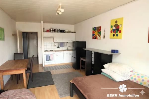 Immobilie in Mainhausen - BERK Immobilien - Solide Kapitalanlage in naturnaher Lage – vermietete Eigentumswohnung mit Balkon - Bild 1