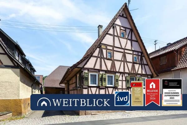 Immobilie in Illingen - WEITBLICK: Ländliches Anwesen mit großer Scheune und weitläufigem Grundstück! - Bild 0