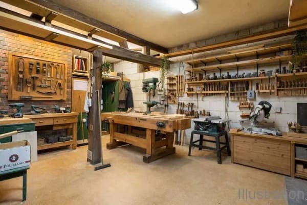 Immobilie in Bad Teinach-Zavelstein - Fachwerkhaus mit großer Werkstatt & Waldblick – Handwerker-Liebling - in Bad Teinach-Zavelstein - Bild 0