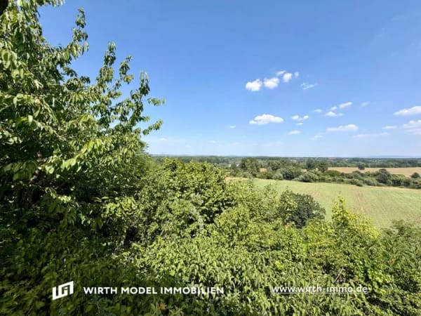 Immobilie in Waigolshausen - Ferienhaus in einmaliger Feldrandlage mit Panoramablick | 2.409 m² Grundstücksgröße - Bild 1