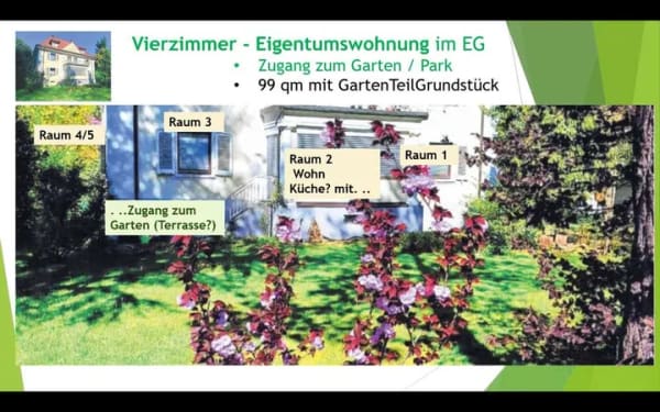 Immobilie in Oberwolfach - Drei-Vierzimmer -  Eigentumswohnung mit Teilgrundstück - Bild 1