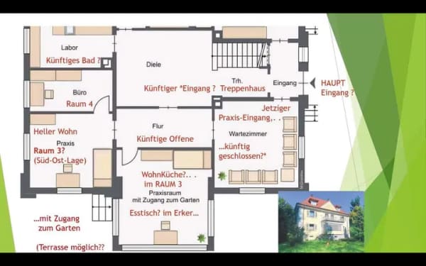 Immobilie in Oberwolfach - Drei-Vierzimmer -  Eigentumswohnung mit Teilgrundstück - Bild 2