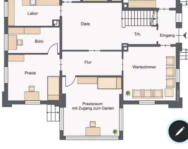Immobilie in Oberwolfach - Drei-Vierzimmer -  Eigentumswohnung mit Teilgrundstück - Bild 3