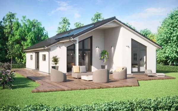 Immobilie in Horgenzell - Spektakulär und prämiert! Ihr Bungalow mit hoher Deckenhöhe - Bild 1