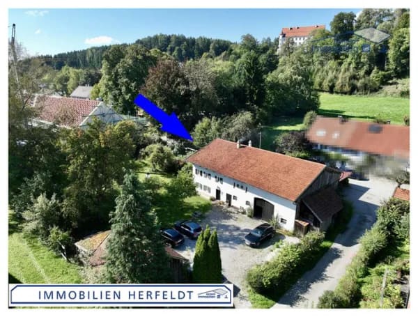 Immobilie in Unterdießen - Sanierungsbedürftiges, denkmalgeschütztes Bauernhaus mit Baugrundstück und viel Potenzial - Bild 0