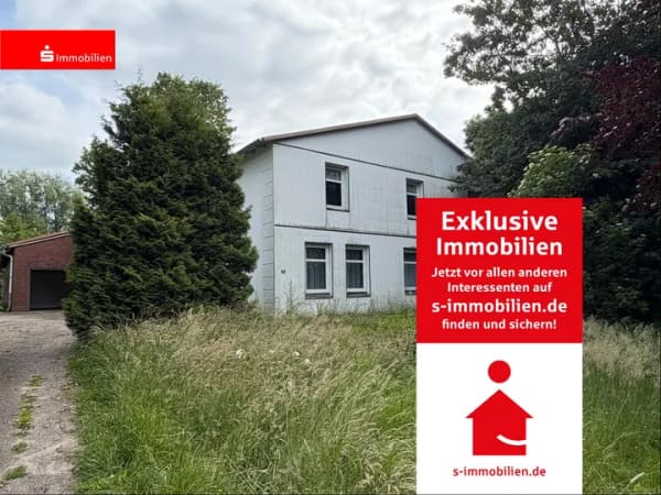 Immobilie in Diekhusen-Fahrstedt - Resthof mit zwei möglichen Bauplätzen - Bild 0