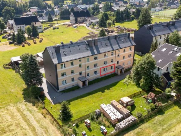 Immobilie in Sehmatal - 3-Raum-Wohnung im Erdgeschoss – mit Einbauküche, Garage und Gestaltungspotenzial - Bild 3