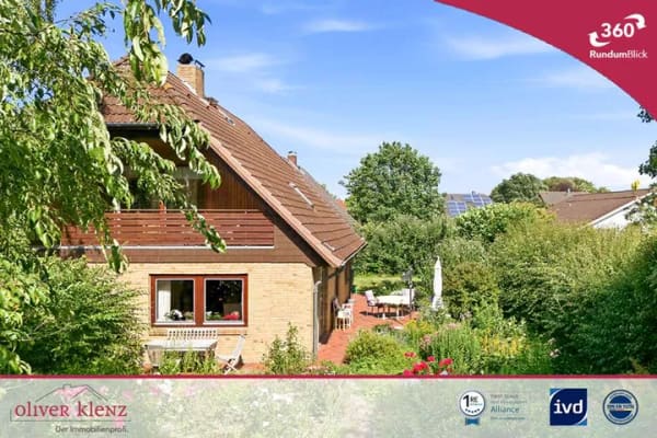 Immobilie in Munkbrarup - Wohlfühlhaus mit Naturgarten - Ihr Zuhause in ruhiger und beliebter Lage. - Bild 0