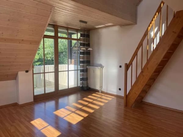 Immobilie in Au in der Hallertau - Bezugsfreie 3-Zimmer-Maisonettewohnung - Bild 1