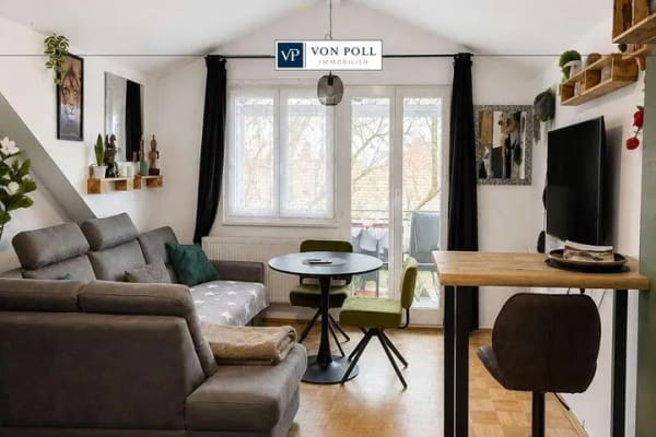 Immobilie in Dinkelsbühl - Moderne Dachgeschosswohnung mit traumhaftem Ausblick - rentabel vermietet! - Bild 0