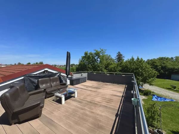 Immobilie in Hebertshausen - Traum 2-3 Familienhaus + 1645m² Grundstück + 34m² Dachterrasse in Hebertshausen - Bild 0
