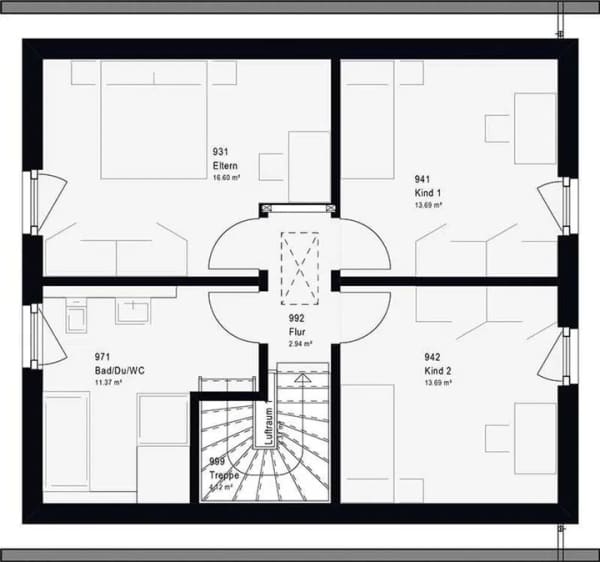 Immobilie in Nünschweiler - Unser TrendStyle 12.0 S vereint effiziente Planung mit individueller Wohnqualität auf 125,79 m² Nett - Bild 4