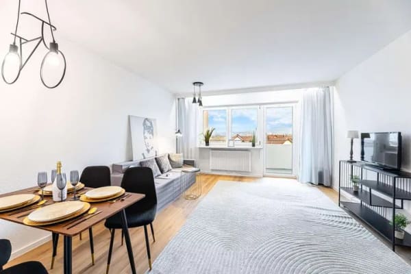 Immobilie in Hallstadt - Renovierte 3-Zimmer-Wohnung mit Balkon, Domblick, Aufzug und Garage - provisionsfrei - Bild 3