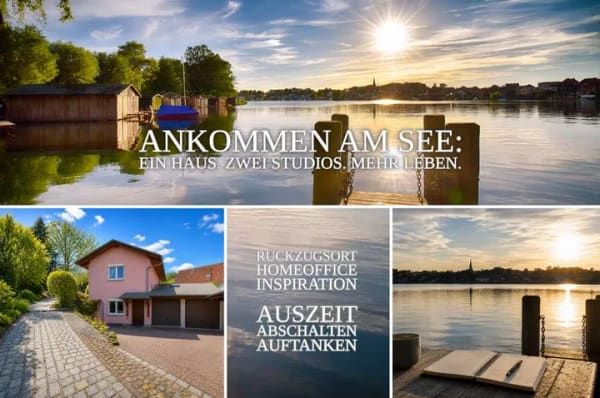Immobilie in Malchow - Ihre Dependence am See. WORK-LIFE-BALANCE neu erleben. - Bild 0