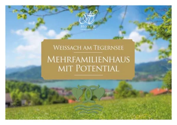 Immobilie in Kreuth - MFH AM TEGERNSEE mit Potenzial - für Anleger, Eigennutzer, Aufteiler - Bild 0
