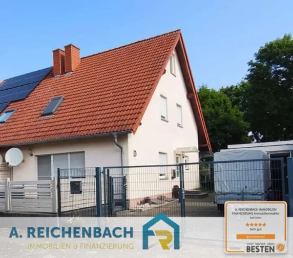 Immobilie in Gräfenhainichen - Gepflegte Doppelhaushälfte in Schköna zu verkaufen! Ab mtl. 915,00 EUR! - Bild 0
