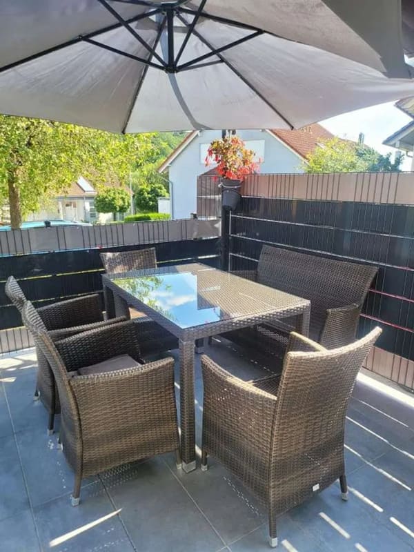 Immobilie in Untergruppenbach - Moderne 3,5-Zimmer-EG- Whg. mit großzügiger Terrasse und Doppel-Carport - Bild 2