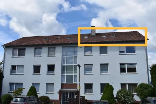 Immobilie in Bovenden - Energiekl."C": Freie Dachgeschosswohnung sofort verfügbar! - Bild 0
