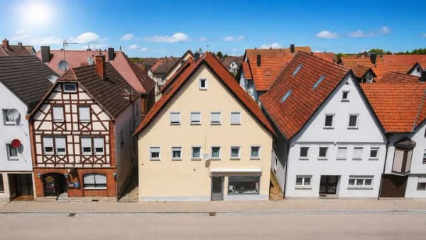 Immobilie in Gaildorf - Fachwerkhaus mit Wohn- und Gewerbeeinheit – attraktive Kapitalanlage - Innenstadtlage - Bild 0