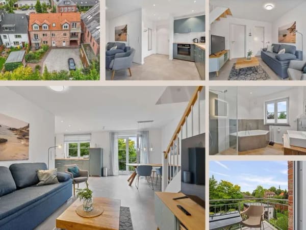 Immobilie in Tönning - Maritim | Modern | Hochwertig - Maisonette Wohnung in Tönning - Bild 0