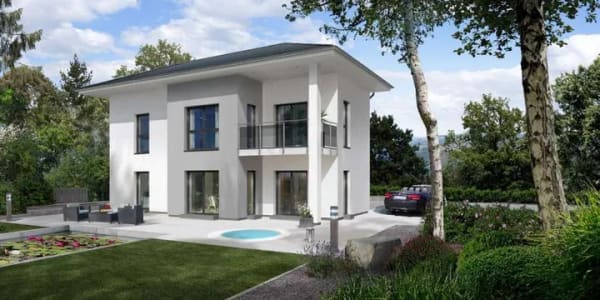 Immobilie in Rieneck - Elegante Stadtvilla in 97794 - Individuell geplantes Wohnerlebnis mit Pool, Sauna und Wintergarten - Bild 0