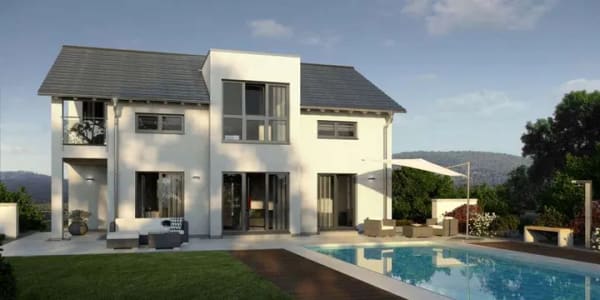 Immobilie in Lülsfeld - Ihr maßgeschneidertes Einfamilienhaus mit Pool - Nachhaltig & energieeffizient wohnen in 97511 - Bild 0