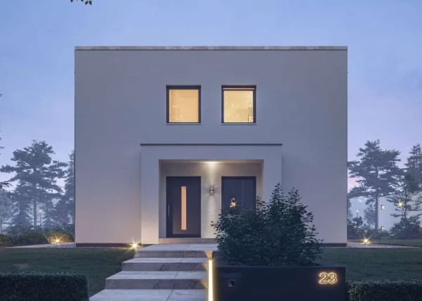 Immobilie in Ruhland - Modernes Flachdachhaus inkl. Grundstück – Exklusives Wohnen mit klarer Architektur - Bild 3