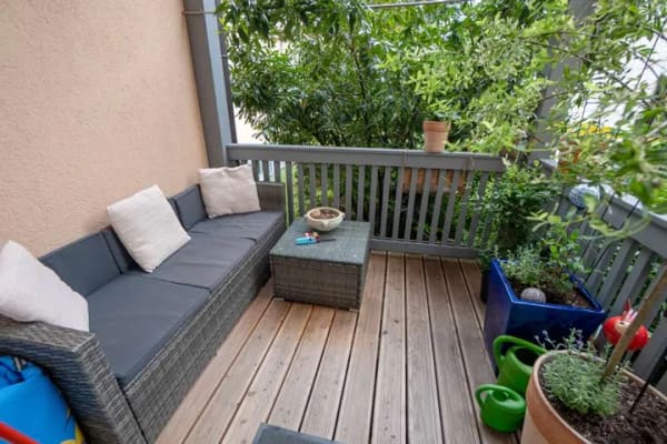 Immobilie in Edling - Gepflegte Hochparterre-Wohnung mit Balkon und praktischem Grundriss - Bild 1