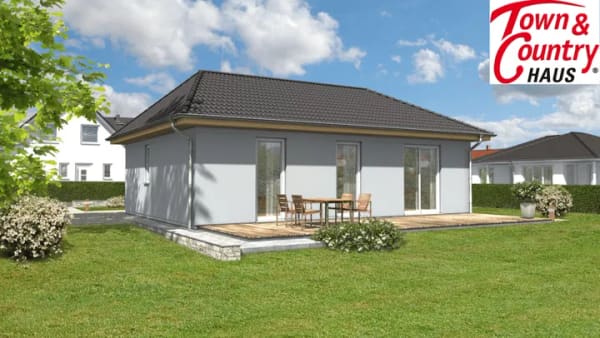 Immobilie in Weidenberg - 760 m² Grundstück in WEIDENBERG (separat), Town & Country Bungalow 78 – inkl. Wärmepumpe, Hausbau-Schutzbrief & Vollausstattung - Bild 3