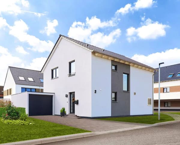 Immobilie in Seeheim-Jugenheim - Modernes Satteldachhaus mit hohem Kniestock in Seeheim-Jugenheim - Bild 0